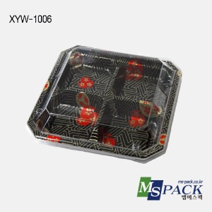 사각초밥용기 4칸 XYW-1006 400개